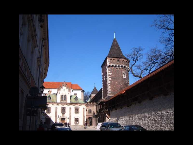 Krakau Befestigungsanlagen Florianstor Barbakan