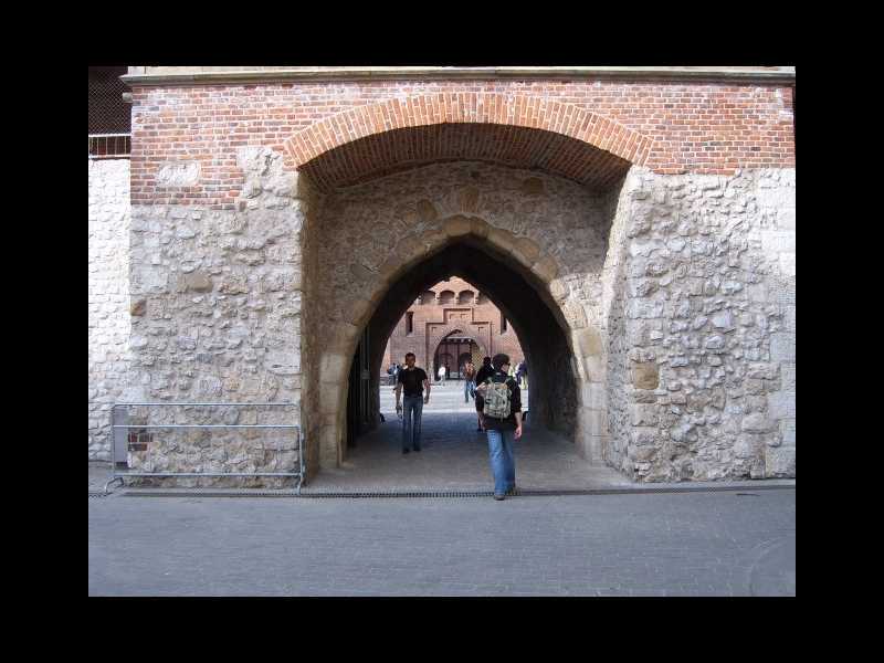 Krakau Befestigungsanlagen Florianstor Barbakan