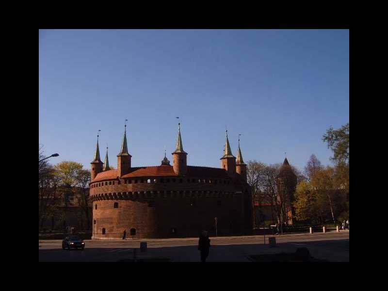 Krakau Befestigungsanlagen Florianstor Barbakan