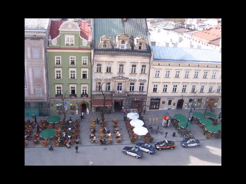 Krakau Krakauer Marktplatz Hauptmarkt Rathausturm