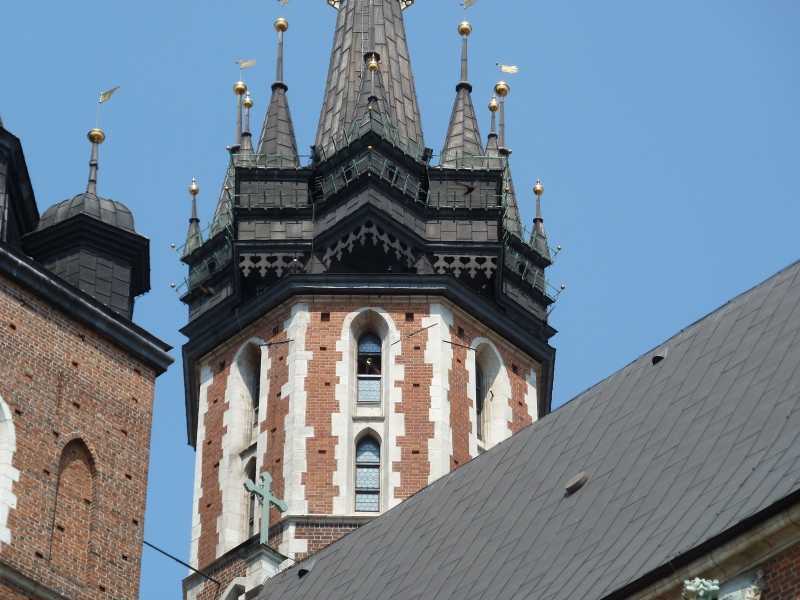 Krakau Marienkirche Veit-Stoss-Altar Turmbl�ser