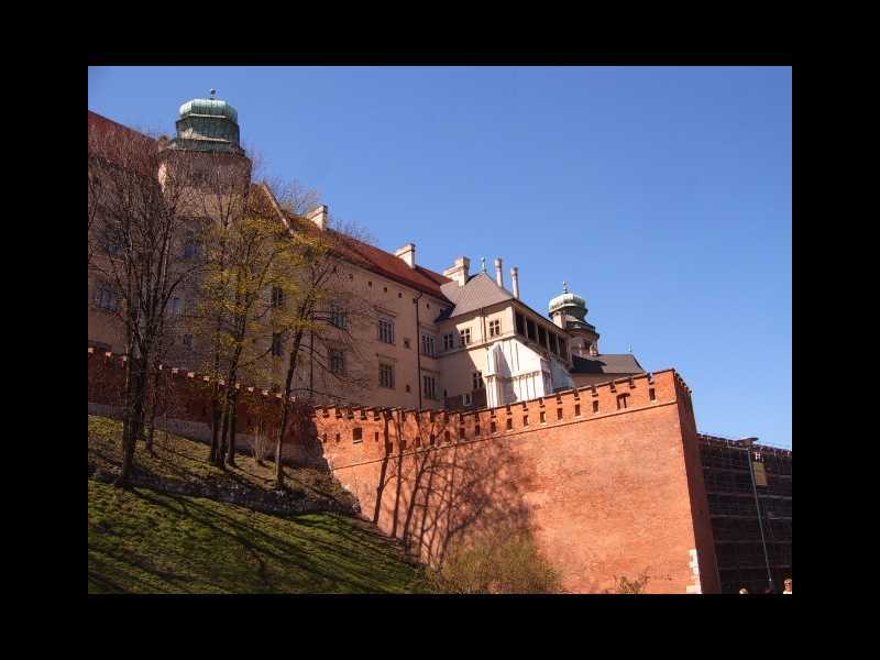 Krakau Wawelschloss Knigsschloss Wandteppiche