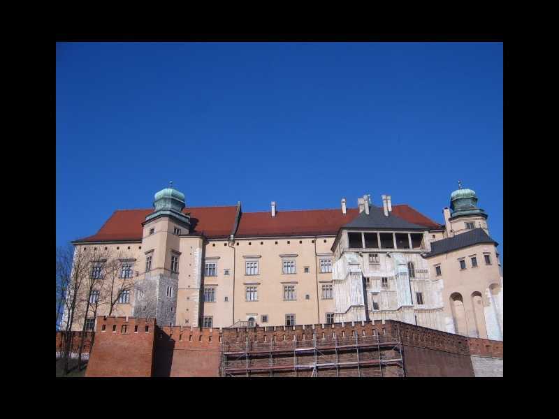 Krakau Wawelschloss Knigsschloss Wandteppiche