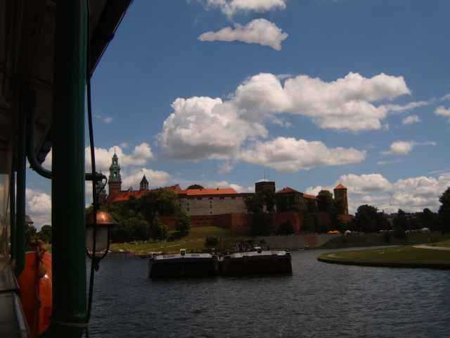 Krakau Weichselfluss Bootsfahrt Weichsellied