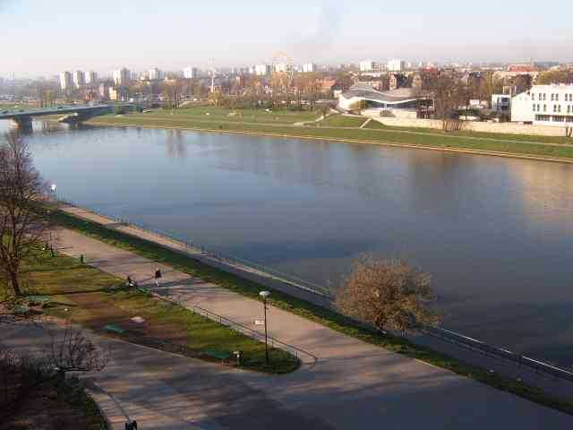 Krakau Weichselfluss Bootsfahrt Weichsellied