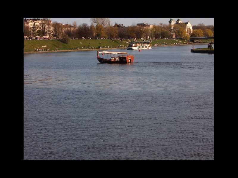 Krakau Weichselfluss Bootsfahrt Weichsellied