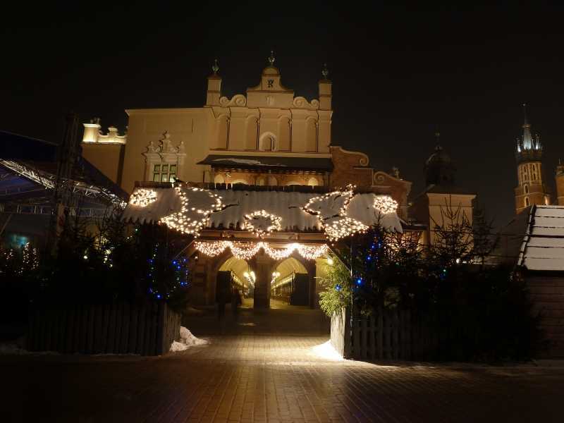 Krakau Weihnachten Weihnachtsmarkt Glhwein